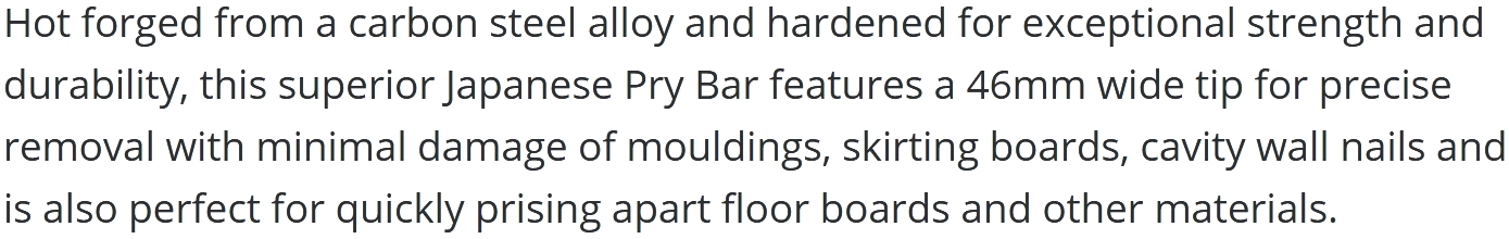 לום מפרק מקצועי CK TOOLS T4312